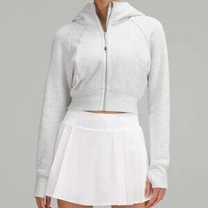 Lululemon Scuba Full-Zip Cropped Hoodie Size 4